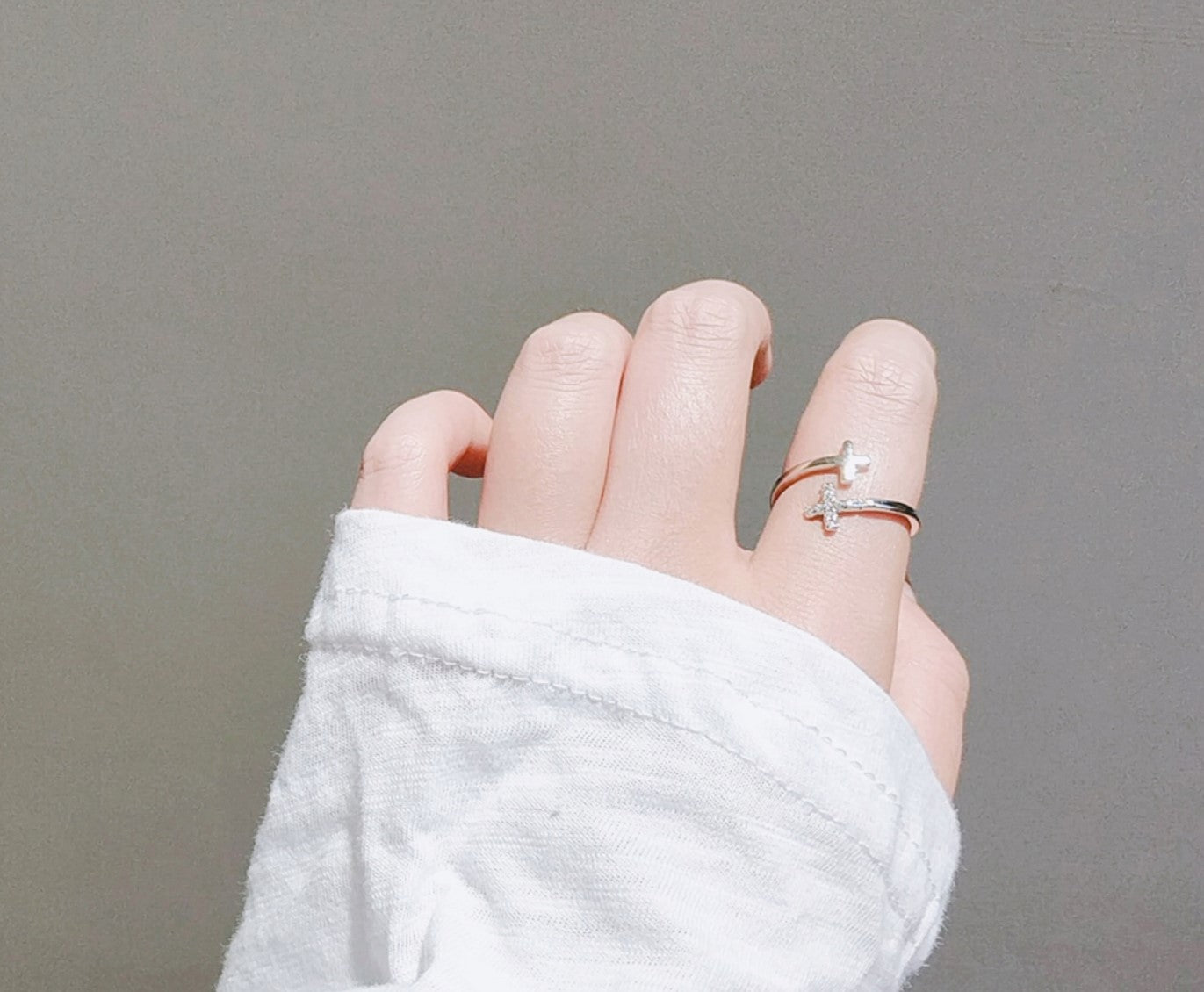 Double shop cross ring